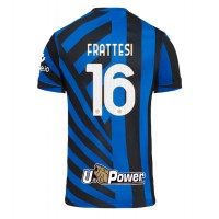 Moški Nogometni dresi Inter Milan Davide Frattesi #16 Domači 2024-25 Kratek Rokav